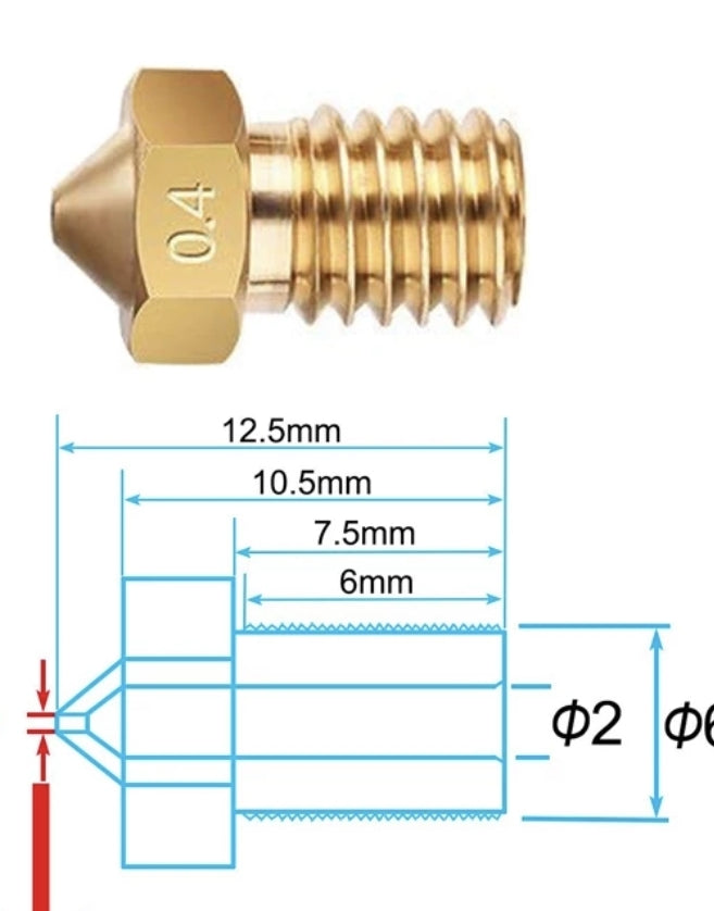 Spíss 0.4mm, 1.0mm