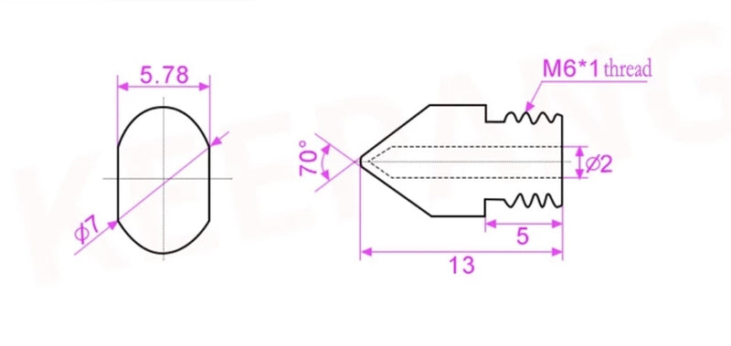 Spíss 1.0 mm